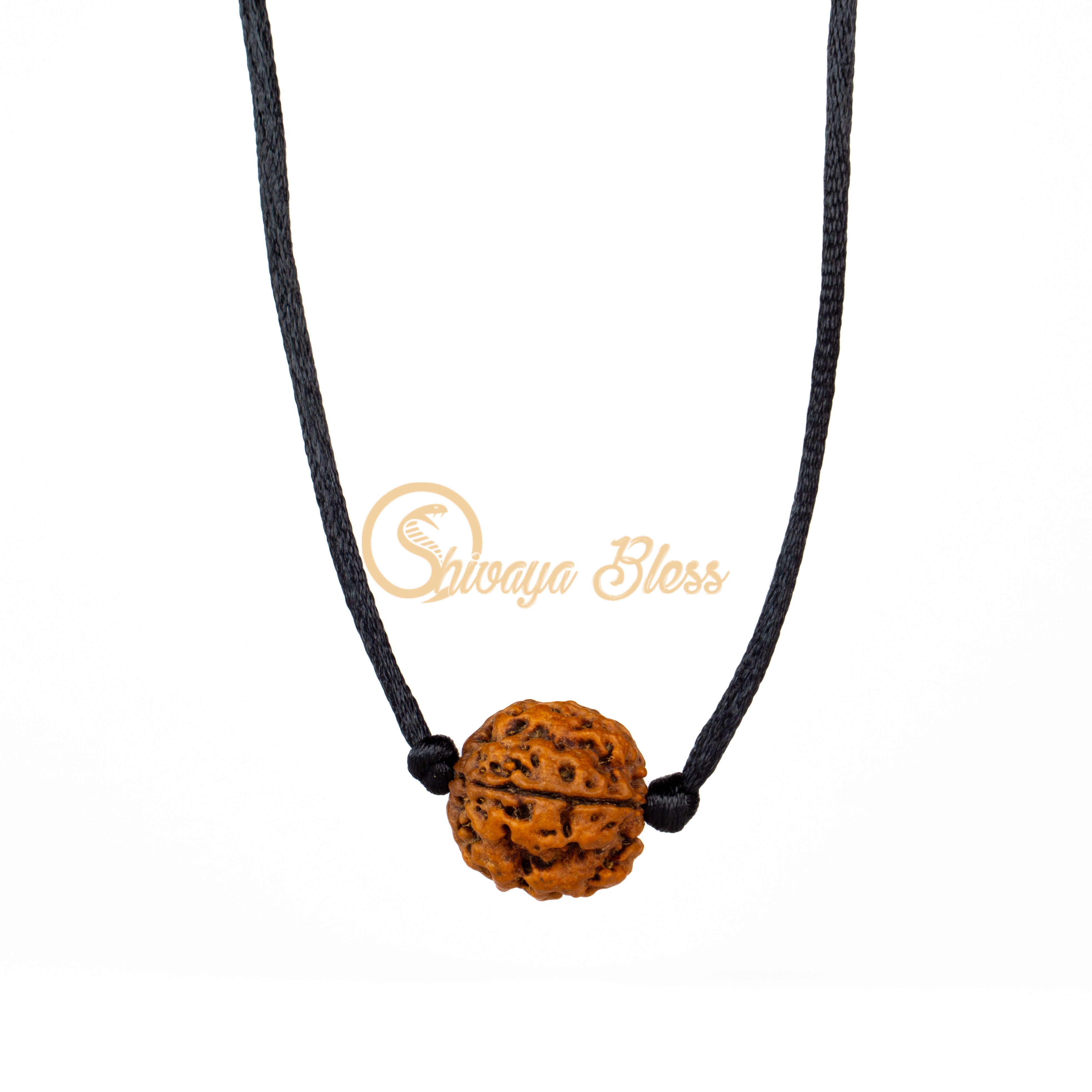 4 Face Rudraksha Pendant Necklace (Nepal)