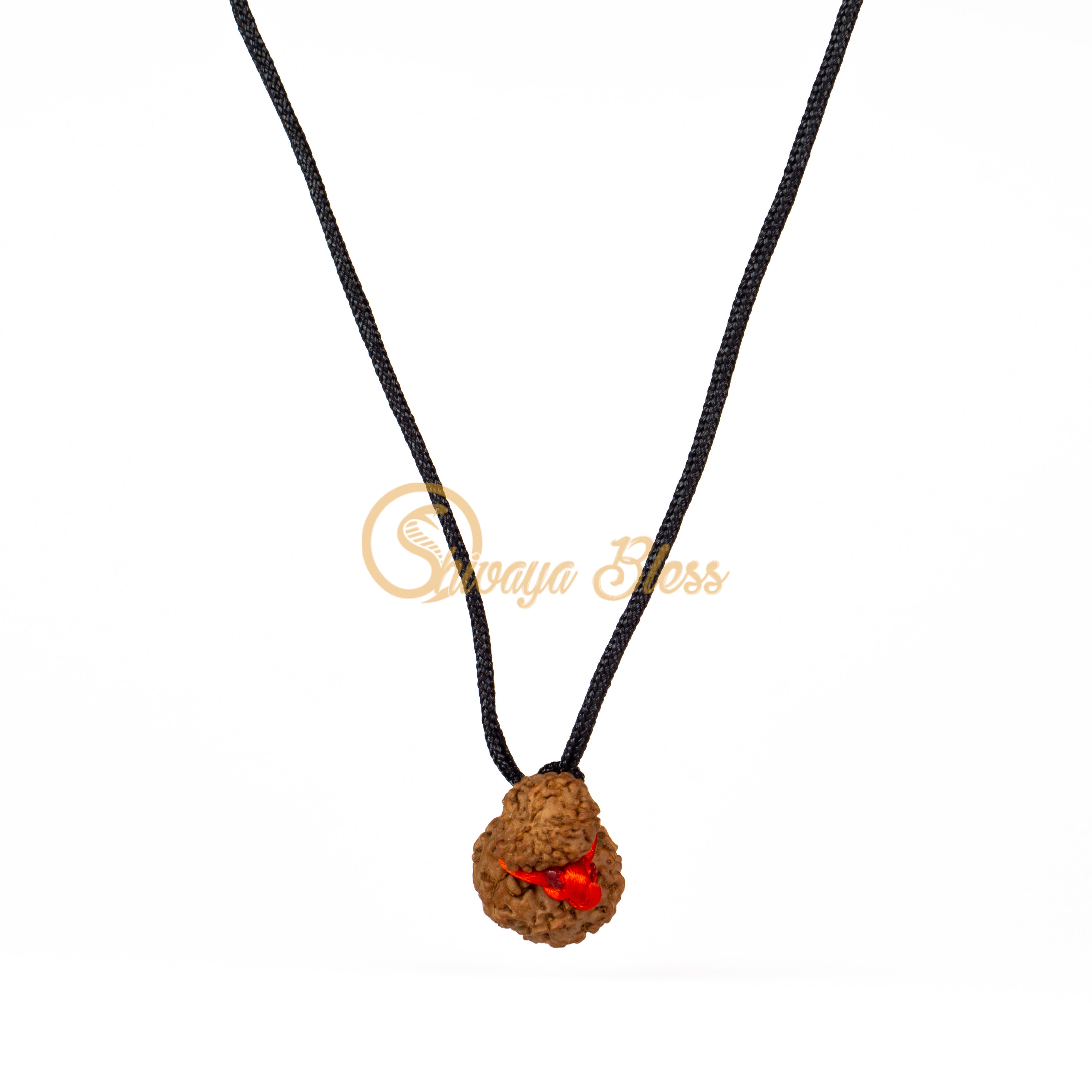Gauri Ganesh Rudraksha Pendant Necklace