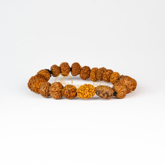 Cancer Zodiac Rudraksha Bracelet