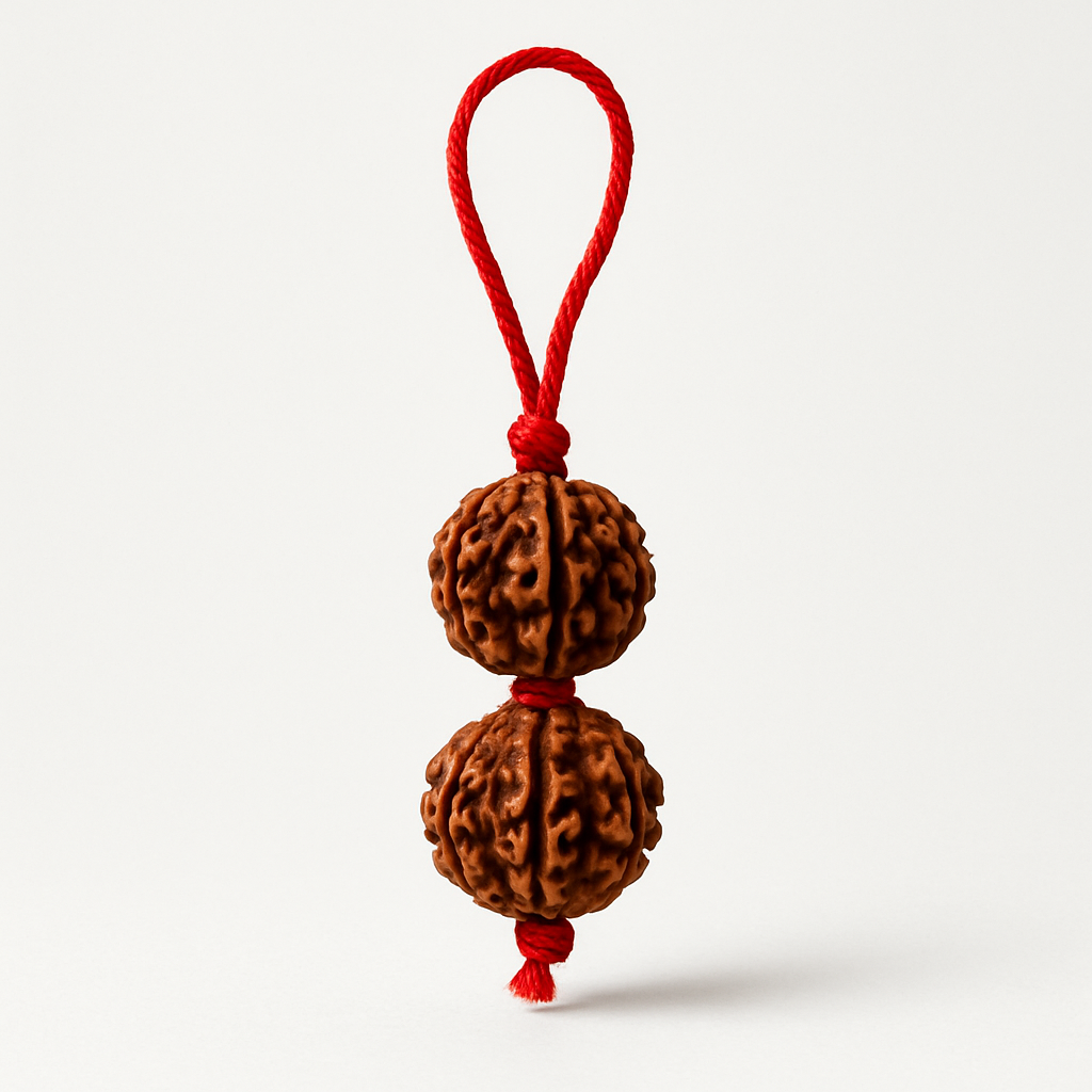 Rudraksha Keychain