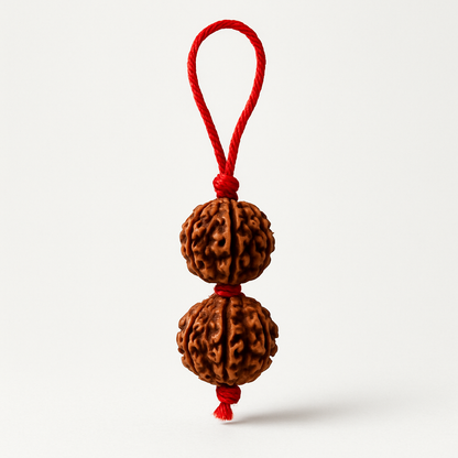 Rudraksha Keychain