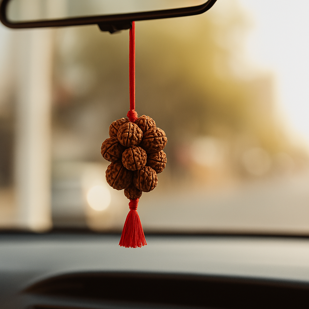 Rudraksha Car Charm